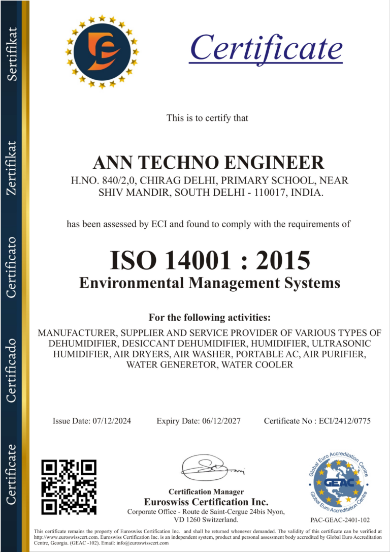 ANN TECHNO ENGINEER EMS (ISO 140012015)