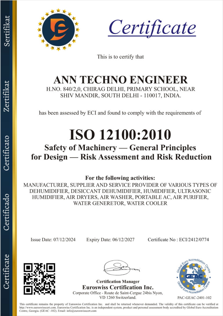 ANN TECHNO ENGINEER - (ISO 121002010)