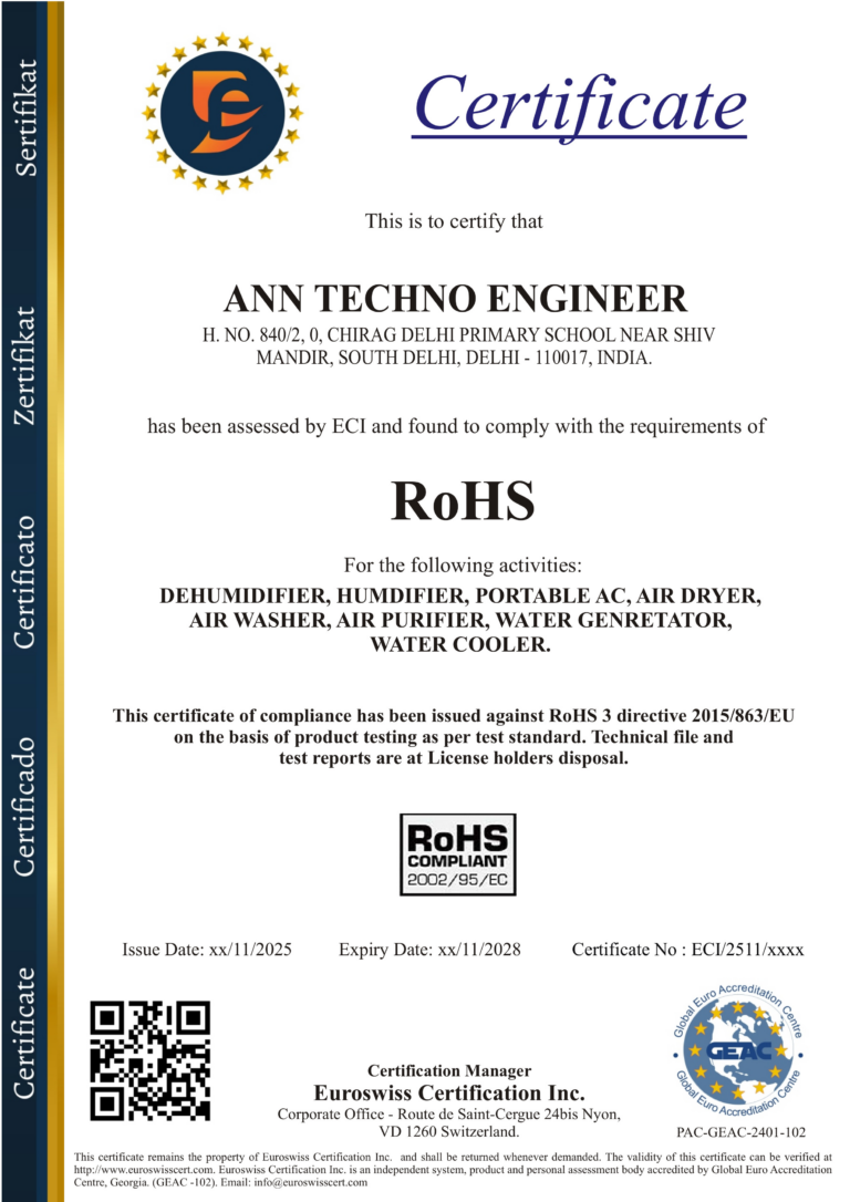 ANN TECHNO ENGINEER - RoHS
